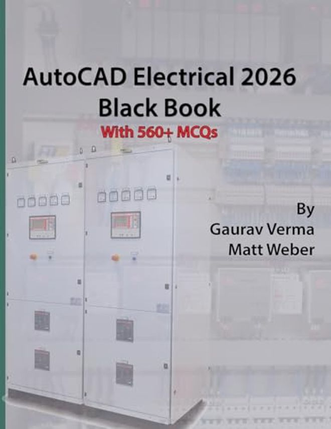 الكتاب الأسود لبرنامج AutoCAD Electrical 2026
